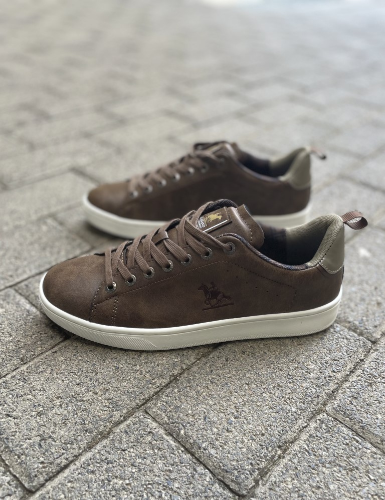 US GRAND POLO Us Grand Polo καφέ ανδρικά casual sneakers GPM424001